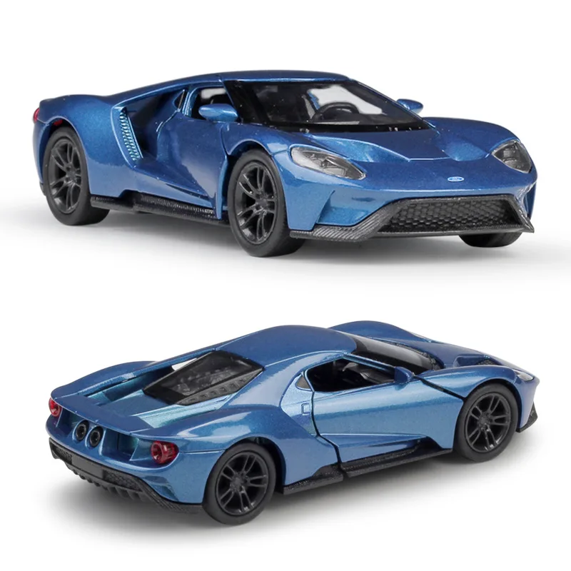 WELLY 1:36 Ford GT сплав модель автомобиля литье под давлением модель автомобиля моделирование автомобиля украшение коллекция Подарочная игрушка