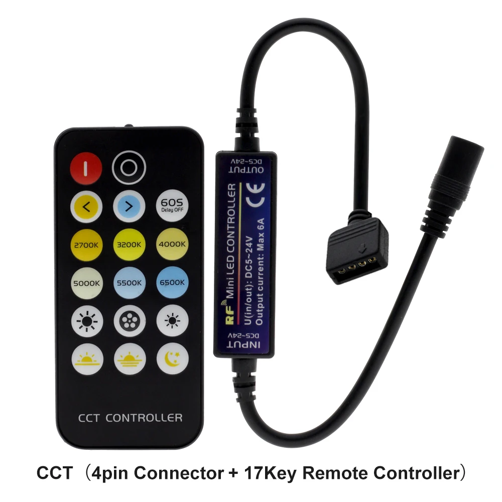 Светодиодный Радиоконтроллер для карт памяти с 14/17/28 кнопок пульта дистанционного управления, Управление для одного Цвет/двойная белая/Цветная(RGB/RGBW/RGB+ CCT Светодиодные ленты света
