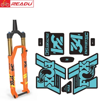 

2020 fox float 34 STEP CAST front fork stickers fox34 SC fork decal MTB bike front fork stickers