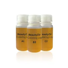 10 бутылок/лот цветная жидкость 50 мл/бутылка для циркония