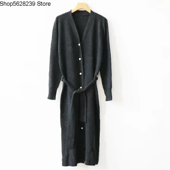 

Women's Wear Dress French S Jiazhen Bead Buckle Slim Fit Slim Sweater Skirt Lace Knitting Dress