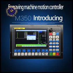 Contrôleur CNC M350 3 axes/4/5, Code G 1MHz pour le perçage et le fraisage CNC + alimentation 2 MW LRS 75W 24V, offre spéciale 