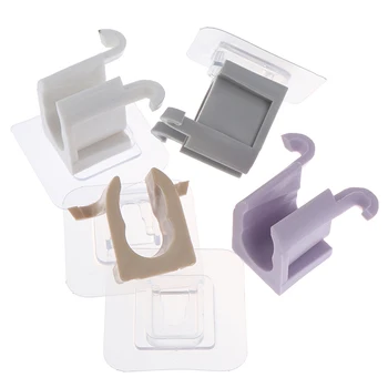 

1PCS Wall Mounted Handheld stick on plastic Showerhead Holder Bathroom Bracket