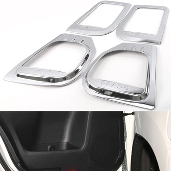 

ABS Chrome Door speaker Trim Cover For Toyota Land Cruiser 150 Prado LC150 FJ150 2011 2014 2017 2019 Decoration