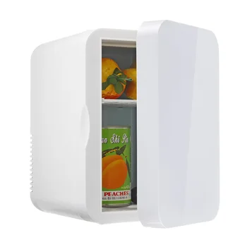 

12V Portable Car Freezer 6L Mini Fridge Refrigerator Car Refrigerator Cooler Heater Door Home Dual-use Refrigerator
