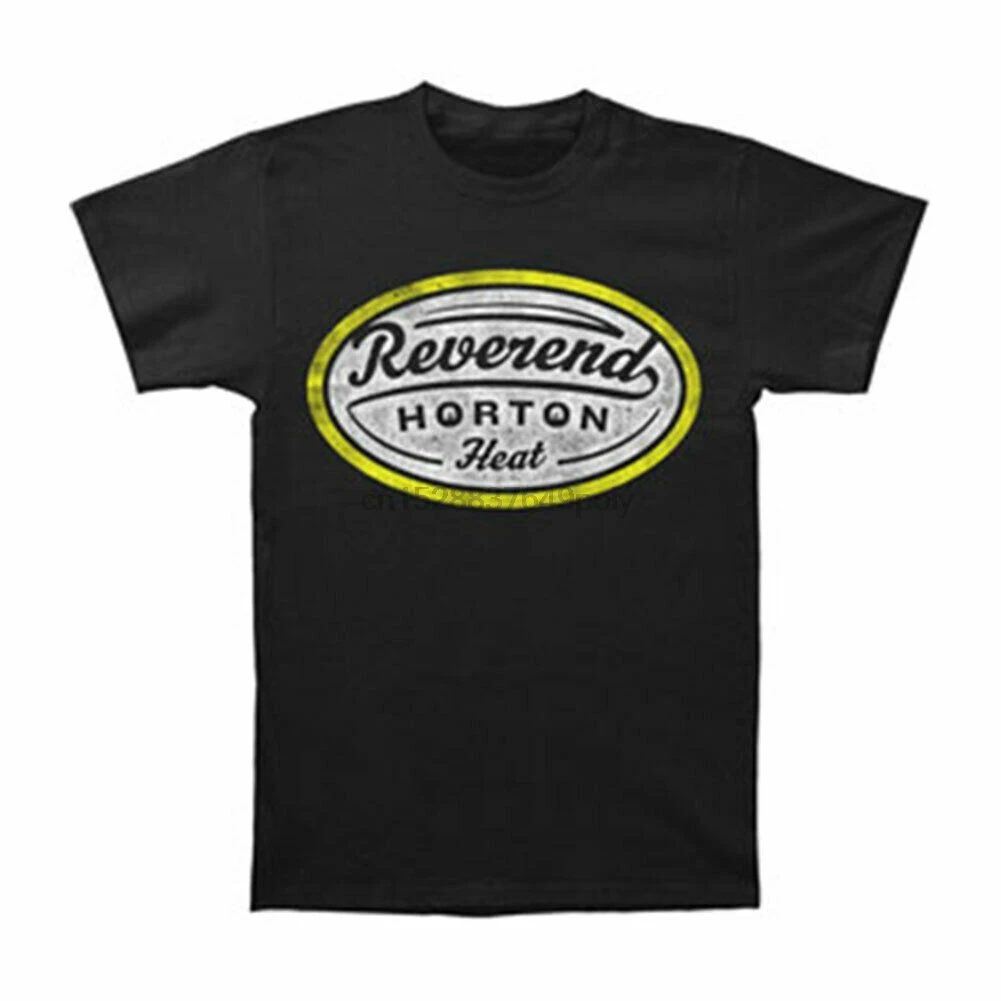 Мужская черная футболка с этикеткой Reverend Horton Heat |