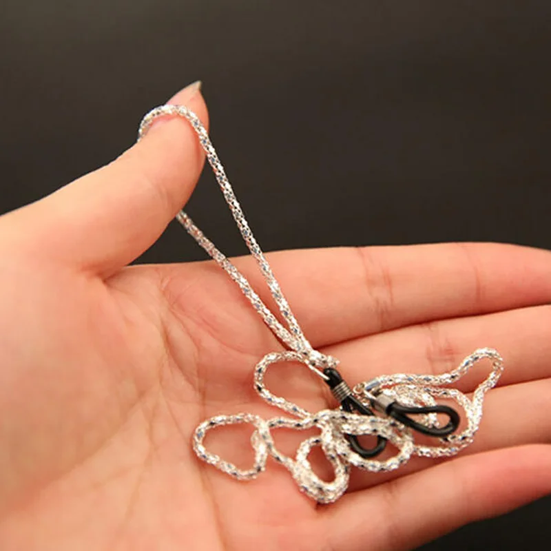 Glasses Straps Chain Retainer Non-slip Metal For Reading Glasses Women Men
