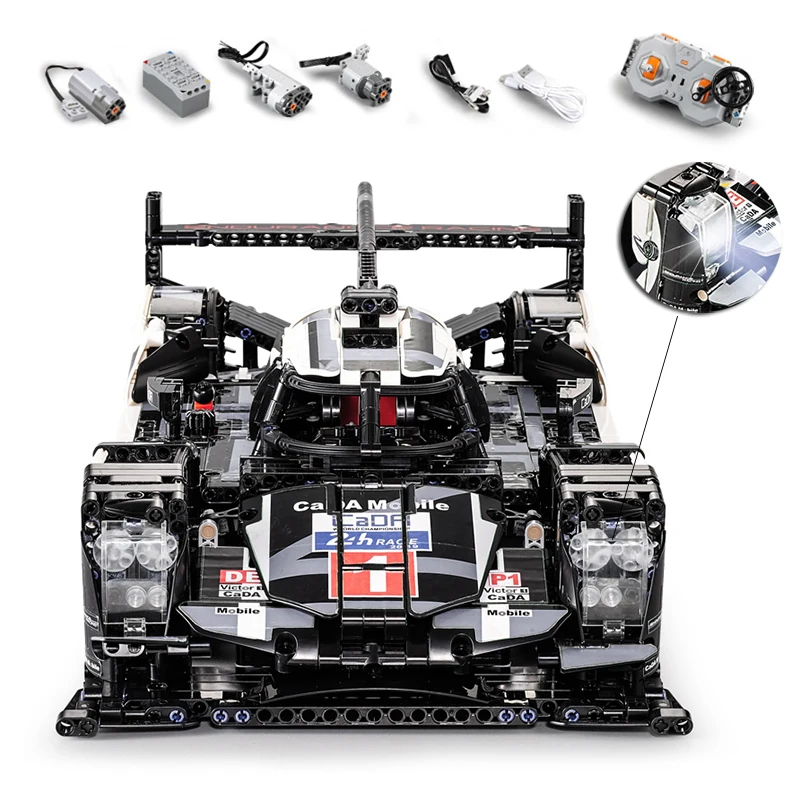 

CADA Endurance RC Car Bricks Compatible legoing Technic MOC Model Building Blocks Remote Control F1 Car Racing Toys For Children