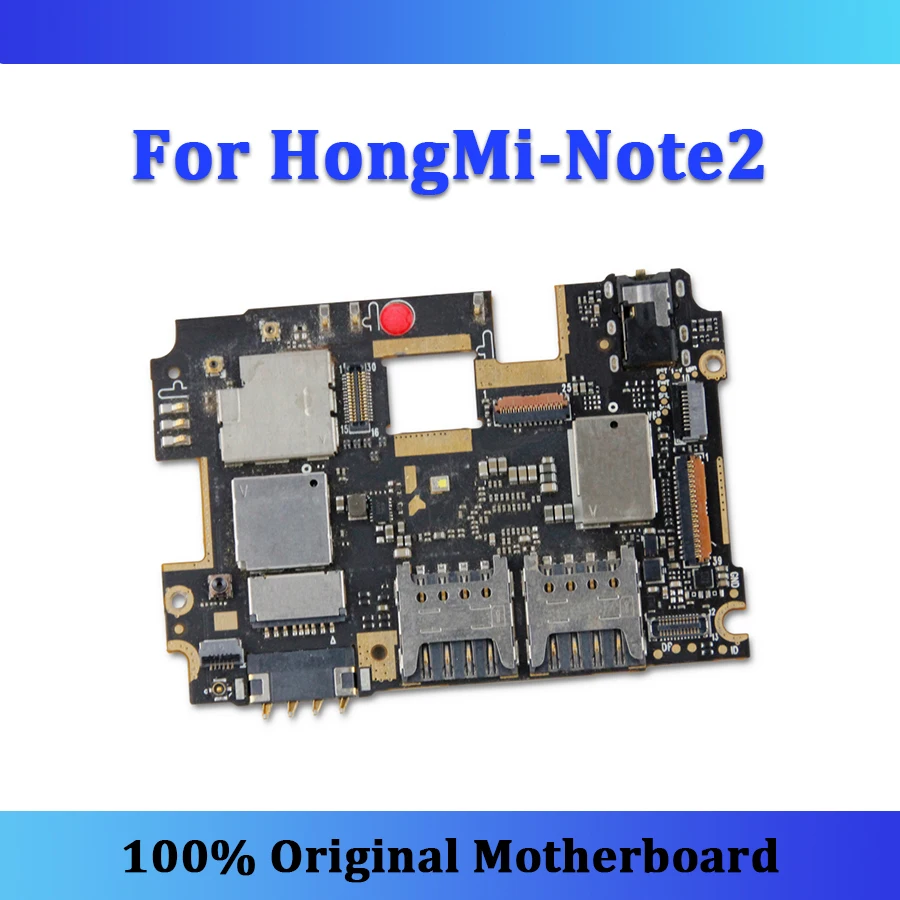 

Unlocked for Xiaomi Hongmi Redmi Note 2 motherboard Android 2015051 2015712 2015052 replaced motherboard with chips logic board