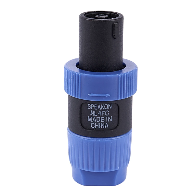 

Twist Locking Speak-on Speaker Cable Amplifier Male Connector Plug