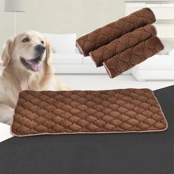 

Dog Mat Washable Car Seat Cover Rug Blanket Puppy Thicken Reusable Sleeping Cushion Bag Cat Urine Pad Pets Diaper Sofa Mats