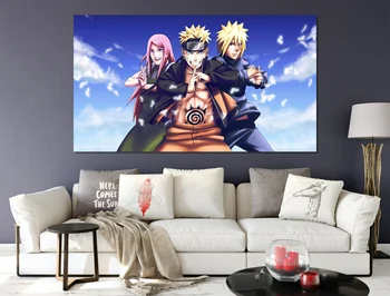 

[Self-Adhesive] 3D Naruto 119 Japan Anime Wall Stickers Mural Decal Wall Murals AJ WALLPAPER Belly