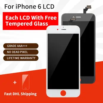 

10 Piece Fast DHL Shipping Replacement Touch Screen Assembly LCD Display For iPhone 6