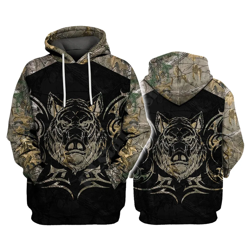 

Boar Hunter 3D Hoodies Printed Pullover Men For Women Funny Sweatshirts Animal Hoodies Drop Shipping