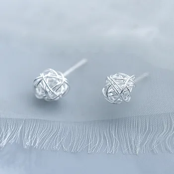 

European And American Fashion Fashion Simple Hollow Ball Small Alloy Temperament Earrings Luxury Designer Jewelry For Women