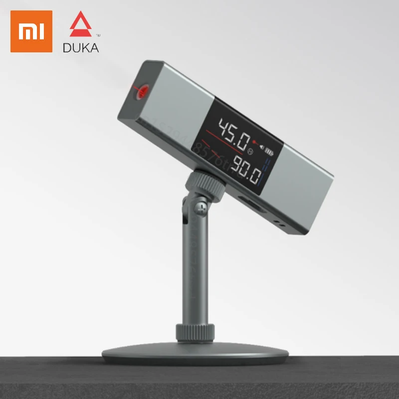 Xiaomi DUKA LI1 лазерный транспортир Цифровой Инклинометр измерение угла 2 в 1 уровень