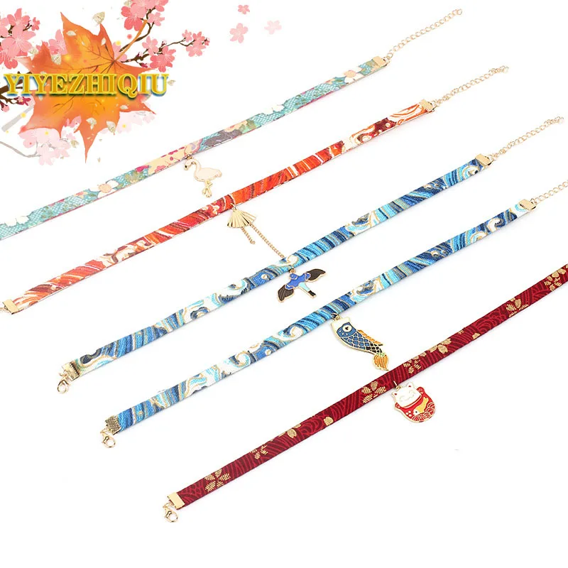 Kawaii Lock Chain Necklace Beautiful Choker Collar Pendant Women Color Leather Emo Witch Rave Jewelry | Украшения и аксессуары