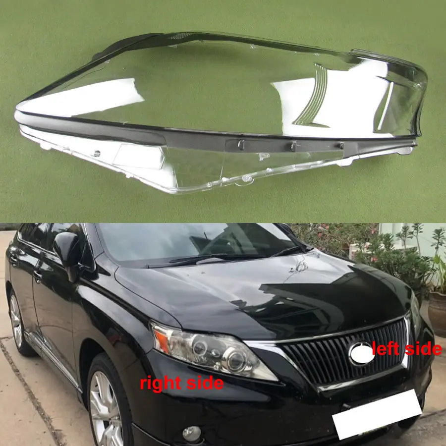 Для Lexus RX270 RX350 RX450 2009 2010 2011 фары лампа крышка объектива Стекло лампы фар прозрачный