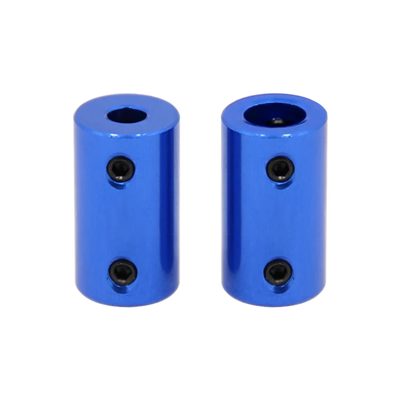 3D Printers Parts D14L25 Flexible Shaft Coupler Aluminum Coupling Bore 5mm to 8mm Blue Rigid Screw Part For Stepper Motor