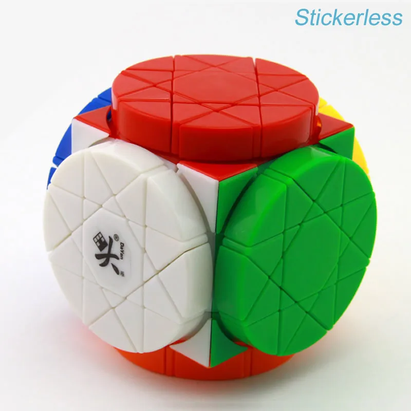 Stickerless Даян колесо мудрости волшебный кубический интеллект Профессиональный Нео скорость головоломка антистресс Развивающие игрушки для детей - Цвет: Stickerless