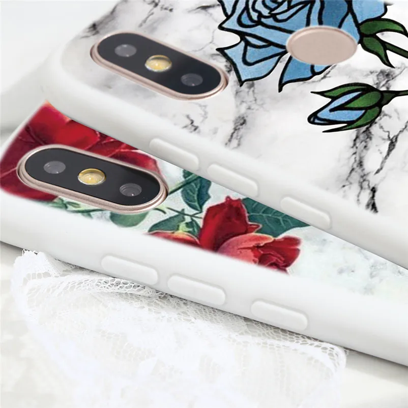 Мраморный чехол для Xiao mi Red mi Note 7 5A 5 6 8 Pro 6A 7A Plus mi A3 A1 A2 8 9 Lite SE 9T F1 CC9 CC9e TPU Белый матовый чехол Funda