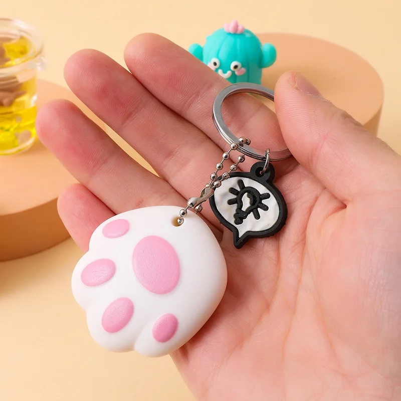 Kawaii Mini Pocket Cat Paw Art Utility Knife Express Box Knife Paper Cutter Craft Wrapping Refillable Blade Stationery 1 Piece