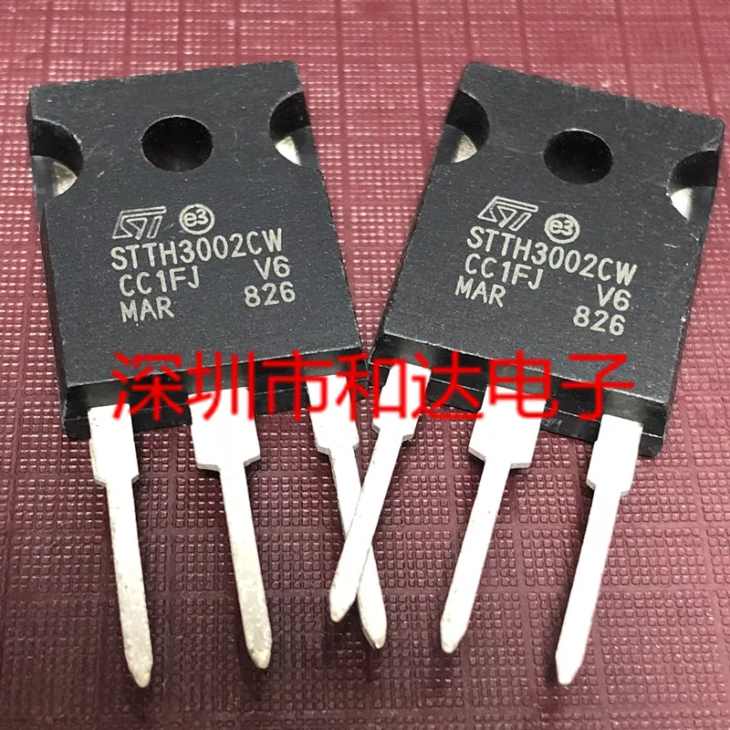 5 шт. STTH3002CW-247 200V 50A
