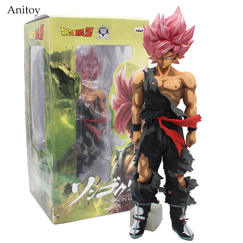 

Dragon Ball Z Super Master Stars Piece Red Manga Ver. Son Goku Action Figure PVC Collectible Model Toy 34cm KT4015