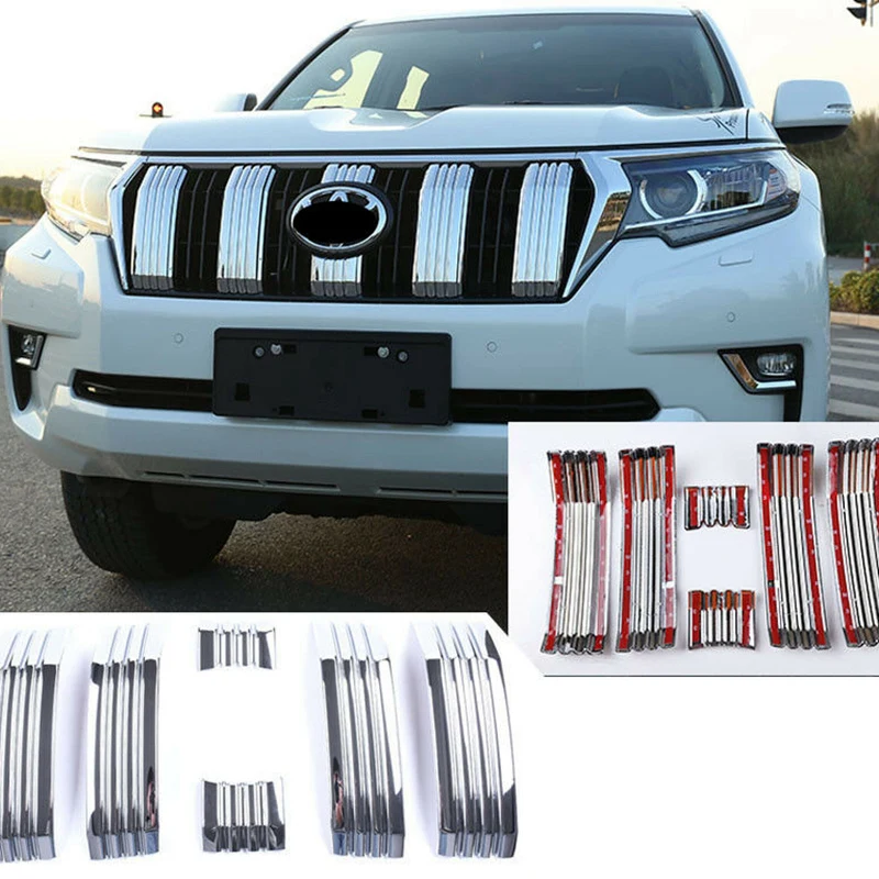 Для Toyota Land Cruiser Prado J150 150 автомобильный передний гриль средняя сетка планки