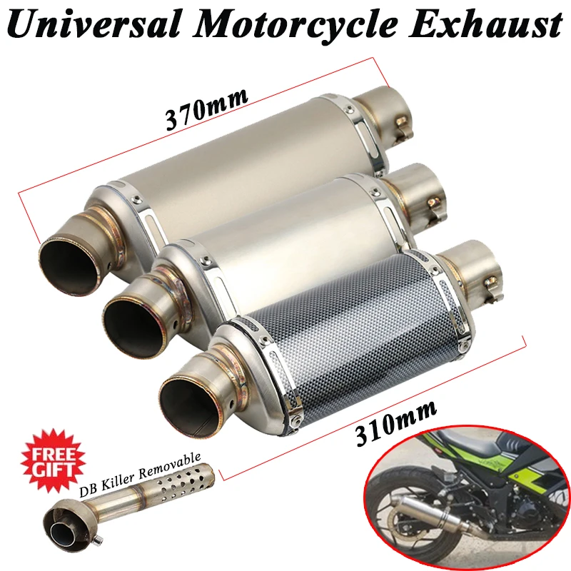 Универсальный 36-51 мм мотоцикл Yoshimura выхлоп модифицированный глушитель дБ KLX230 Ninja 250 Байк ATV KDX125 R15 R6 CB400