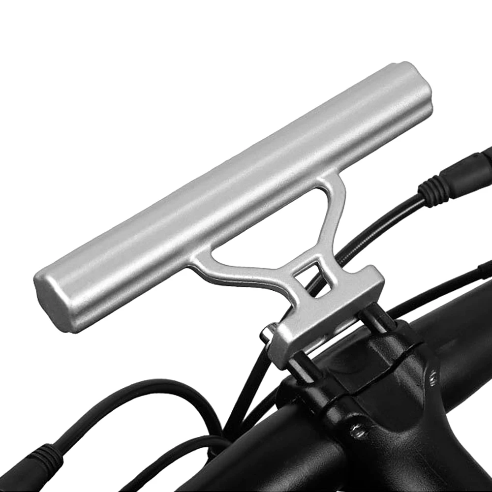 Bicycle Handlebar Extender Rack Bike Headlight Mount Bar Support Racks US K