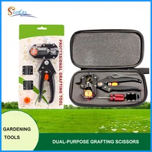 

Multifunctional Fruit Tree Grafting Device Garden Seedling Grafting Pruning Scissors Gardening Tools Set for Pruning Flowers