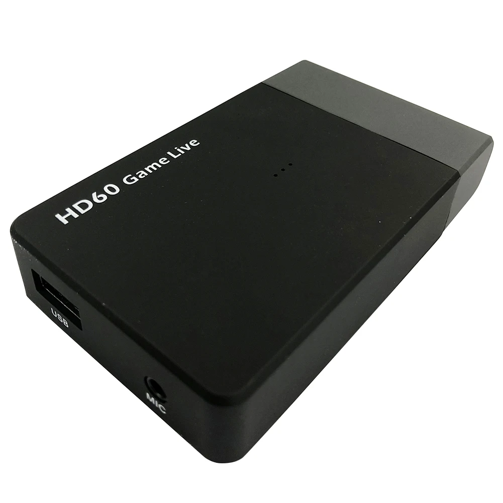 Черный Бесплатный привод USB 3,0 адаптер Grabber 1080P HD игра живого потокового рекордера коробка аудио высокоскоростная карта захвата видео