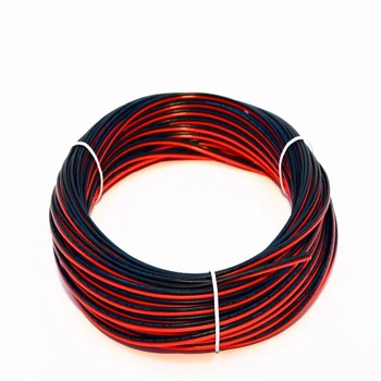 

18AWG Electrical Wire 15M 2 pin Extension Cable Wire 12v DC Wire for Single LED Strip Light 3528 5050