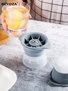 

Jun Xi Home Spherical Ice Tray Personalized & Creative Avoid Frozen Ice Hockey Mold Large Size Ice Mold Circle Ice Maker