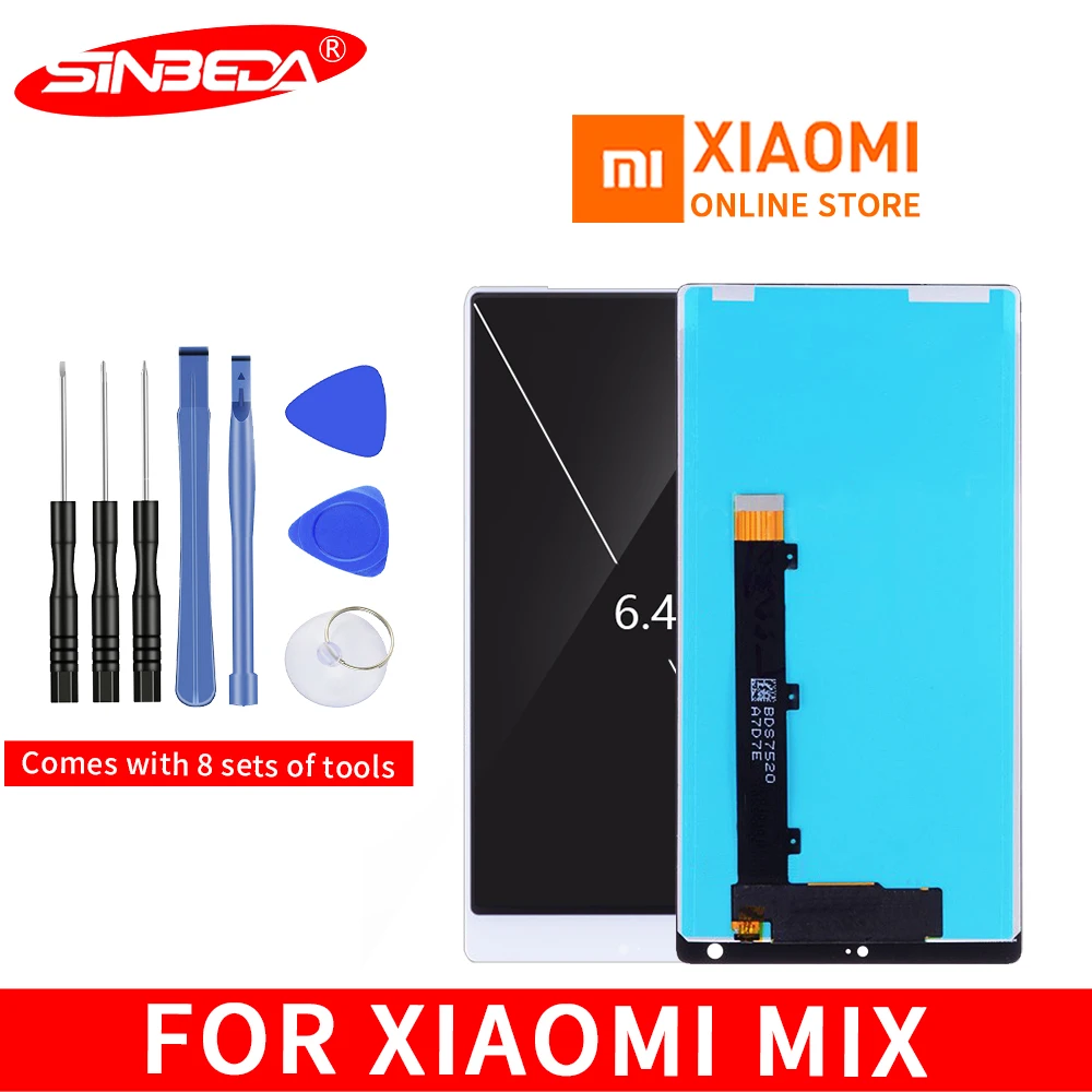 

6.4"Original LCD Display For XIAOMI Mi Mix LCD Touch Screen Digitizer Replacement for XIAOMI Mi Mix Display Mix LCD