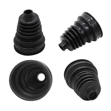 2/4 pces preto universal silicone cv constante-velocidade poeira capa conjunta boot eixo de acionamento universal forte elasticidade carros ferramentas