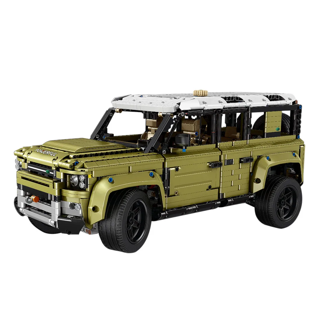 

2668Pcs 1:8 Scale Static Version Off-Road Vehicle Building Kit DIY Construction Model With 4 Doors Block Assembly Toys Gifts