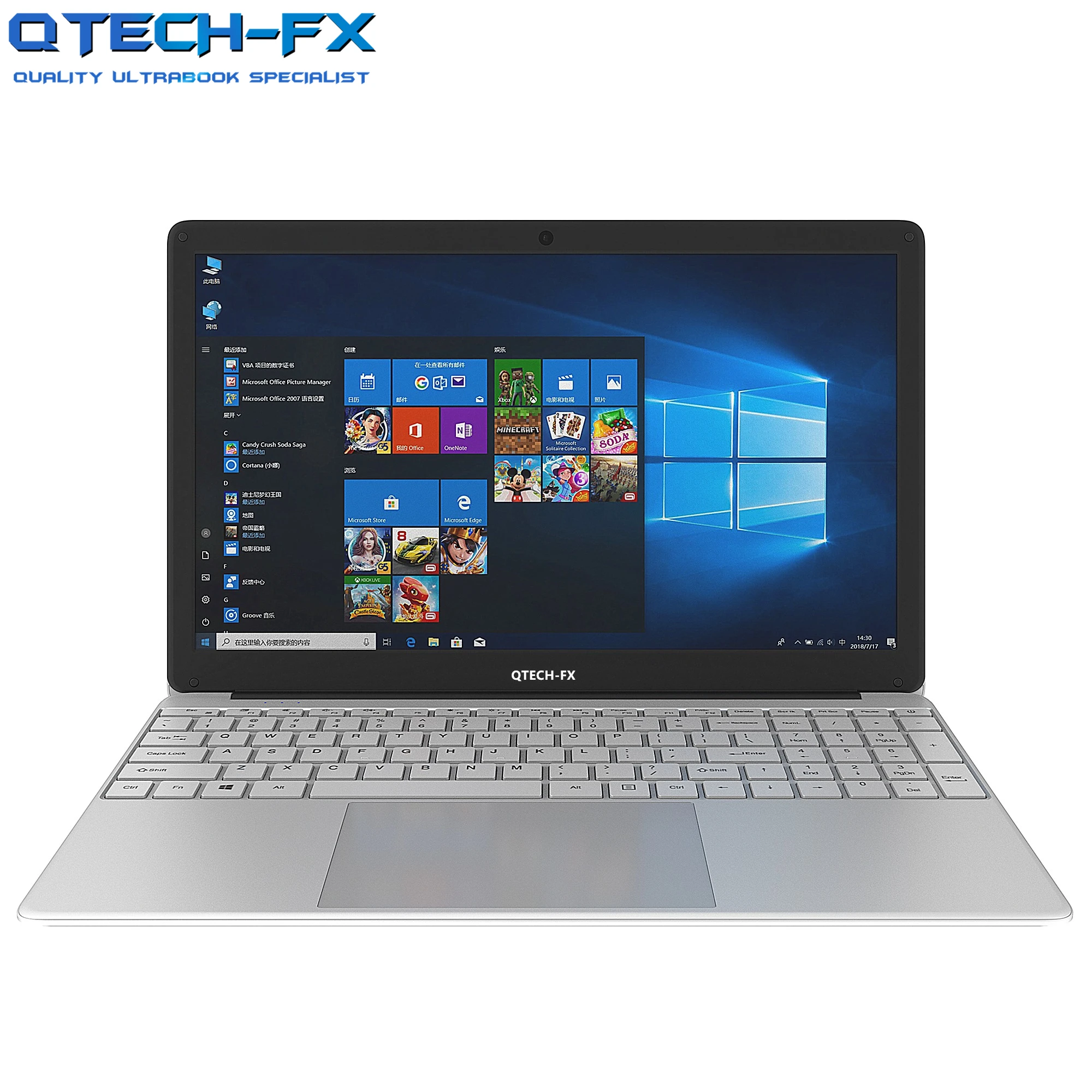 15 6 &quotультрабук с быстрой Процессор Intel 4 ядра 12 Гб Оперативная память 64G SSD + 500G HDD