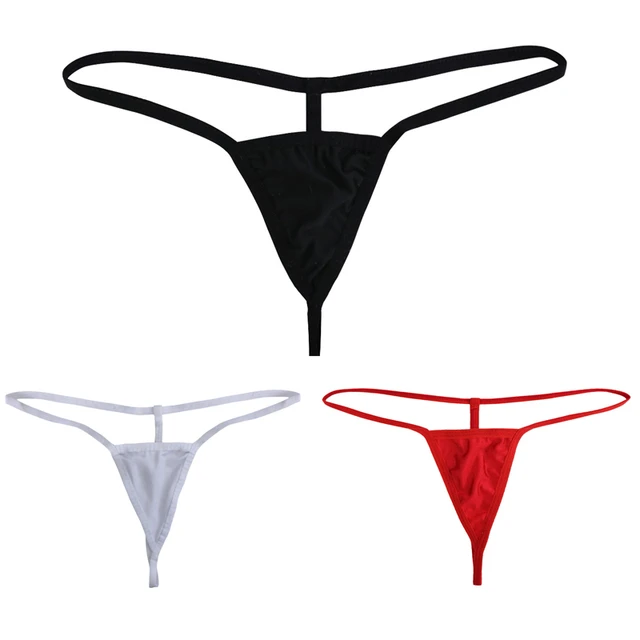 Womens Sexy Underwear Micro Mini G-string Thong Briefs Lingerie Bikini  Bottom Female Low Waist Erotic Underpants Panties - AliExpress