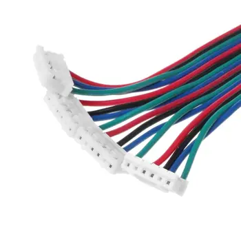 

4pcs 100cm 4pin Stepper Motor Cables XH2.54 Terminal Wire For 3D Printer NEMA 17 Stepper Motor