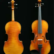 Фактическая скрипка Pro Уровень 3/4 скрипка красивый звук 1-P назад