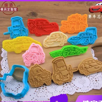 

Disney Cars Cookie Cutter Kitchen Tools Baking Accessories McQueen Cake Decorating Tools Cookie Mold Plastic Cookie Cutter