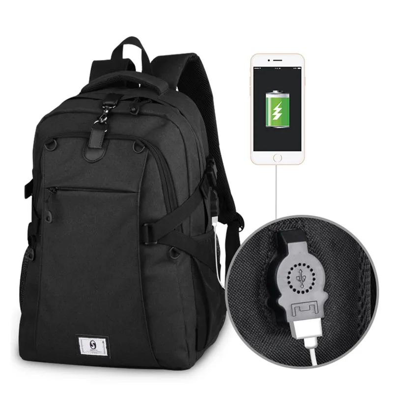 2019 мужские баскетбольные рюкзаки с USB зарядкой подростковый пакет большой емкости карманные детские сумки ноутбук подростка путешествия