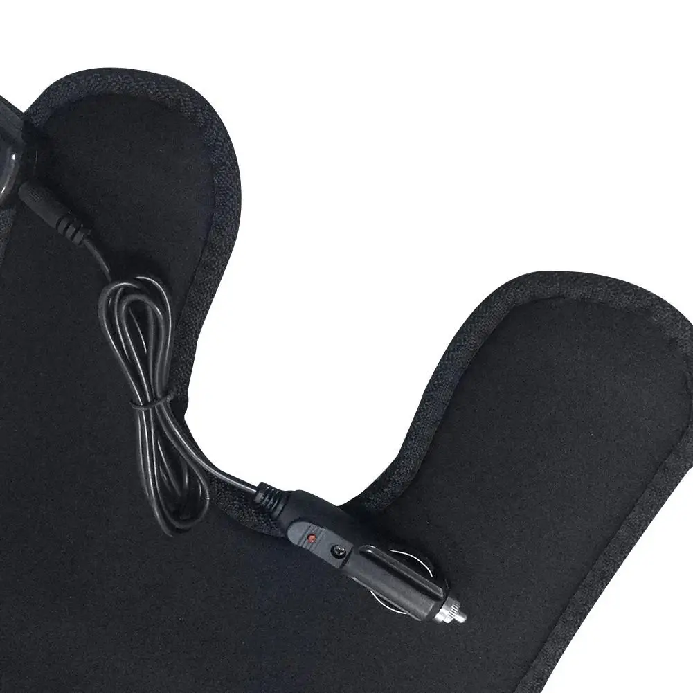 Универсальный 12V детское автокресло крышка нагревателя зимний теплый коврик Электрический Безопасность Подушка с подогревом на сиденье для детей 55x27 см