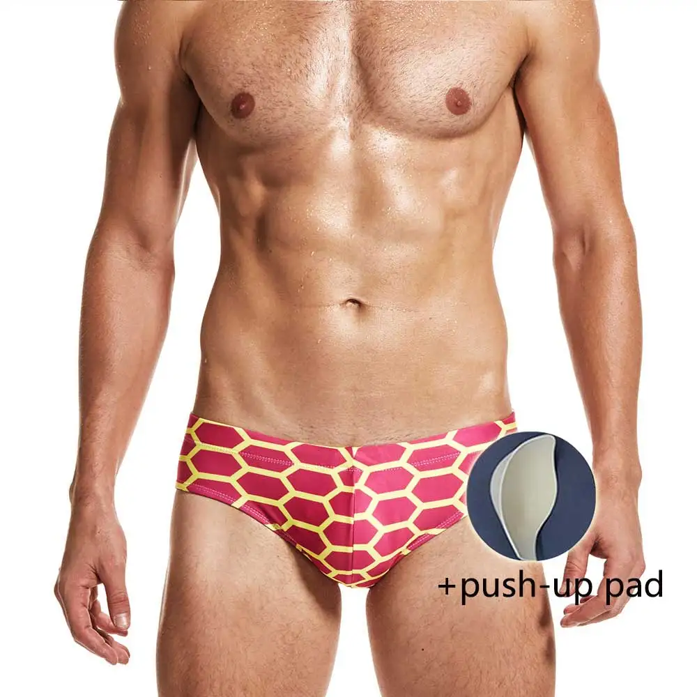 

Sport Briefs Swimwear Swim Trunks Pad Sexy Beach Summer Man Men Is Low Size Swimming Tight Pushup Waist Short Hot Sell