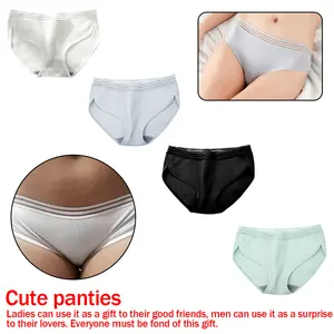 Women's panties 2019 cotton solid color briefs sexy lingerie female casual underwear ladies underpants women intimate 1Pcs