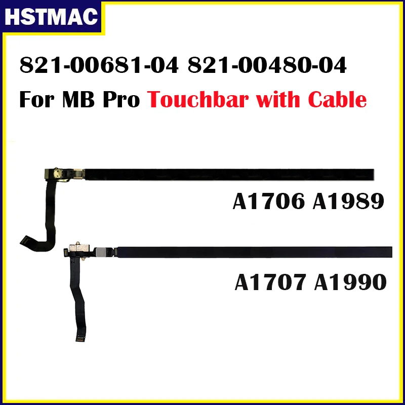 

Original 13" A1706 A1989 Touchbar Cable 821-00681-04 For MacBook Pro Retina 15"A1707 A1990 Touch Bar with Cable 821-00480-04