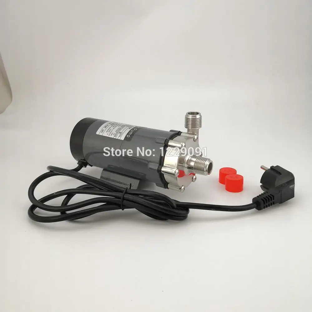 110V 220V Магнитный Водяной насос 1/" порт MP-15R пищевой 304 из нержавеющей стали пивоварения