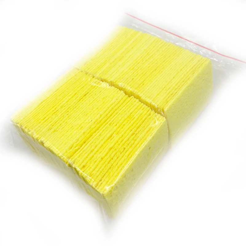 Soldering Iron Cleaning Accessories Cleaning Sponge Cleaner for Enduring Electric Welding Soldering Heatstable Thick
